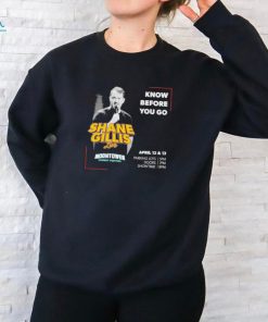 Official shane Gillis Live Moontower Comedy Festival Know Before You Go April 12 & 13, 2024 Shirt