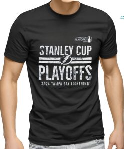 Official tampa Bay Lightning 2024 Stanley Cup Playoffs Crossbar Shirt