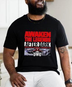Official texas Tech Red Raiders Awaken The Legends After Dark Skull And Bones Logo 2024 Shirt