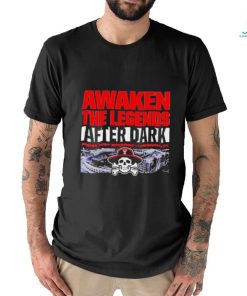 Official texas Tech Red Raiders Awaken The Legends After Dark Skull And Bones Logo 2024 Shirt