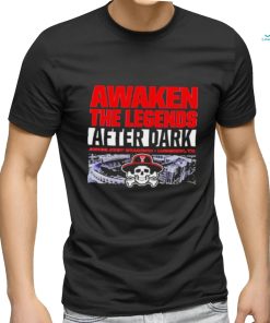 Official texas Tech Red Raiders Awaken The Legends After Dark Skull And Bones Logo 2024 Shirt