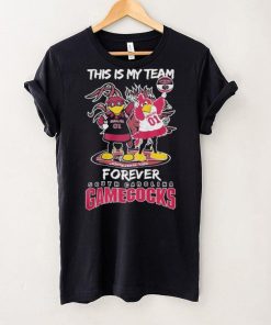 Official this Is My Team Forever South Carolina Gamecocks T Shirt