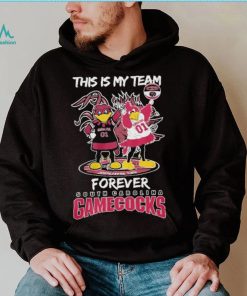 Official this Is My Team Forever South Carolina Gamecocks T Shirt