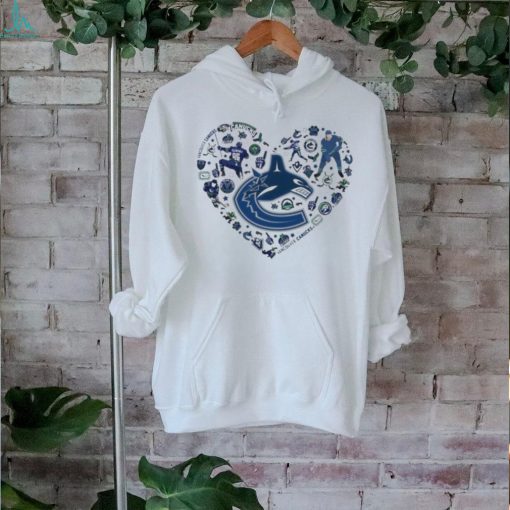 Official vancouver Canucks Love Forever In Our Hearts T Shirt