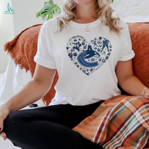 Official vancouver Canucks Love Forever In Our Hearts T Shirt