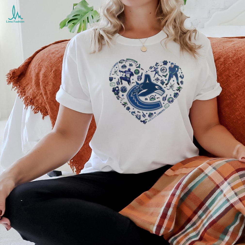 Official vancouver Canucks Love Forever In Our Hearts T Shirt Official vancouver Canucks Love Forever In Our Hearts T Shirt