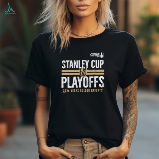 Official vegas Golden Knights 2024 Stanley Cup Playoffs Crossbar Shirt