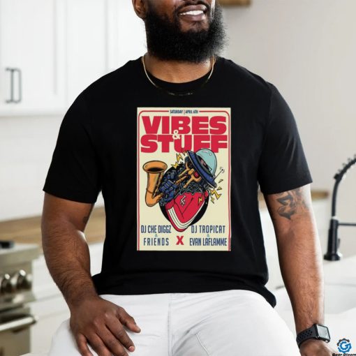 Official vibes & Stuff 416 S Spring St, Los Angeles, CA April 6, 2024 Shirt