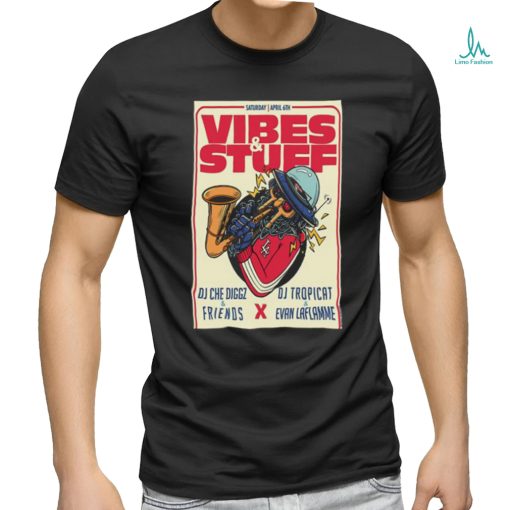 Official vibes & Stuff 416 S Spring St, Los Angeles, CA April 6, 2024 Shirt