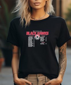 Official waterloo Black Hawks 2024 Forwards Defense Goalife Shirt
