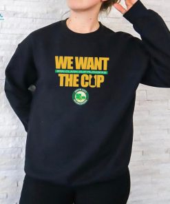 Official we Want 2024 Clark Cup Playoffs The Cup Sioux City Musketeers Shirt