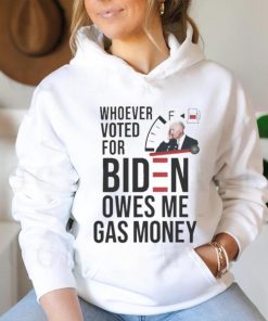 Official whoever Voted Biden Owes Me Gas Money 2024 Shirt