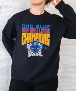 Oklahoma City Blue 2024 NBA G league champions NBA league finals shirt