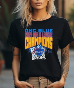 Oklahoma City Blue 2024 NBA G league champions NBA league finals shirt