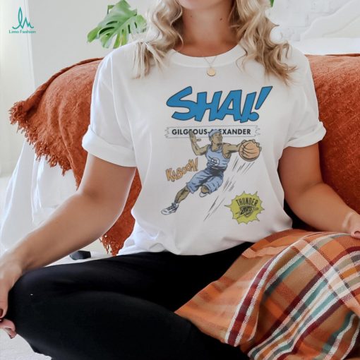 Oklahoma City Comic Book Shai Gilgeous Alexander Shirt