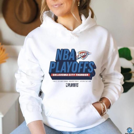 Oklahoma City Thunder 2024 Nba Playoffs Defensive Stance sport T Shirt