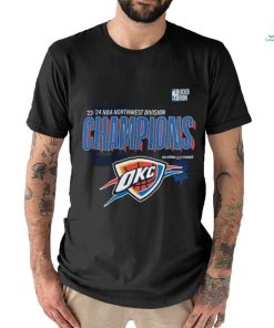 Oklahoma City Thunder 2024 Northwest Division Champions Locker Room Shirt