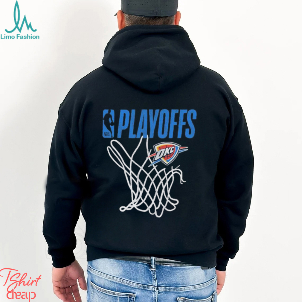 Oklahoma City Thunder 2024 Playoffs Net T Shirt Oklahoma City Thunder 2024 Playoffs Net T Shirt