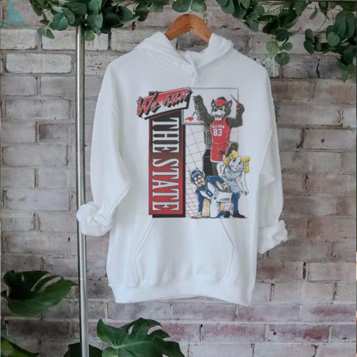Old Row We Run The State Pocket Tee Shirt