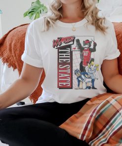 Old Row We Run The State Pocket Tee Shirt