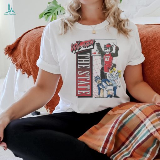 Old Row We Run The State Pocket Tee Shirt