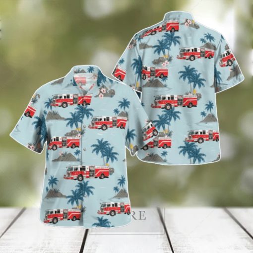 Old Tappan, New Jersey, Old Tappan Fire Department Hawaiian Shirt Special Edition Aloha Shirt
