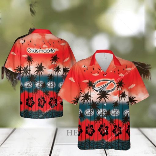 Oldsmobile Racing Best Logo AOP Hawaiian Shirt For Men And Women