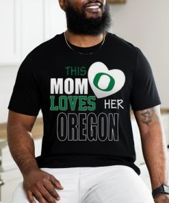 Oregon Ducks Mom Loves Mothers Day T shirt