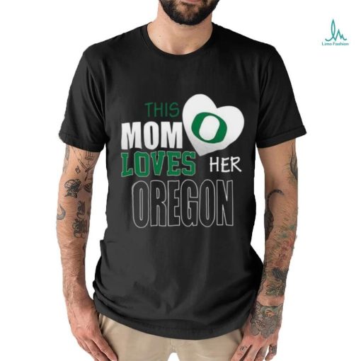 Oregon Ducks Mom Loves Mothers Day T shirt