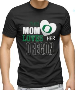 Oregon Ducks Mom Loves Mothers Day T shirt