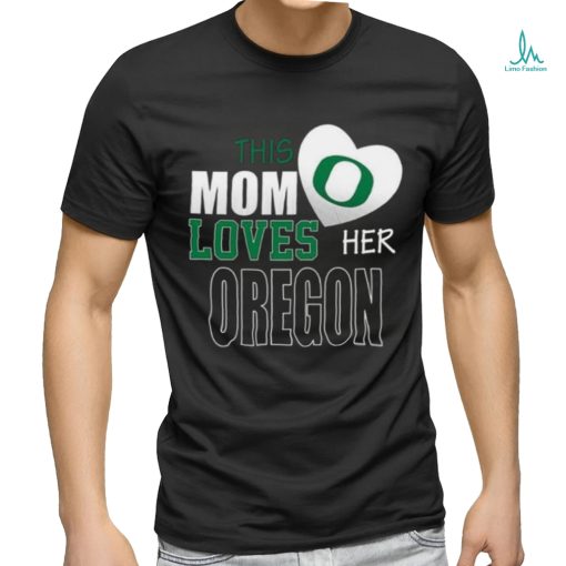 Oregon Ducks Mom Loves Mothers Day T shirt