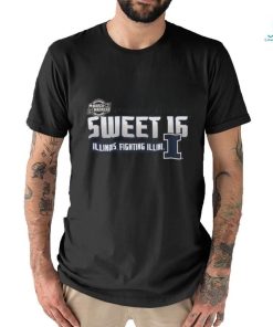 Original Illinois Fighting Illini 2024 NCAA Division I Men’s Basketball Sweet 16 Shirt