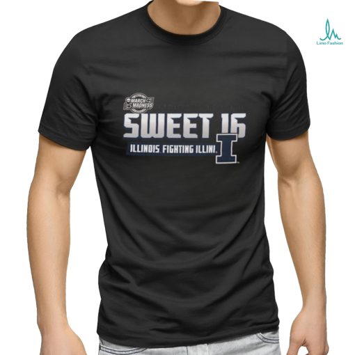 Original Illinois Fighting Illini 2024 NCAA Division I Men’s Basketball Sweet 16 Shirt