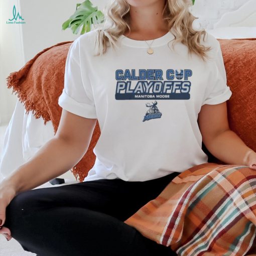 Original Manitoba Moose 2024 Calder Cup Playoffs Logo T shirt