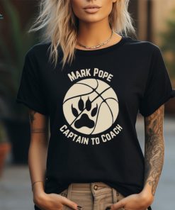 Original Mark Pope Captain To Coach Basketball Kentucky T Shirt