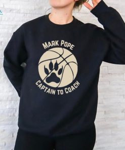 Original Mark Pope Captain To Coach Basketball Kentucky T Shirt