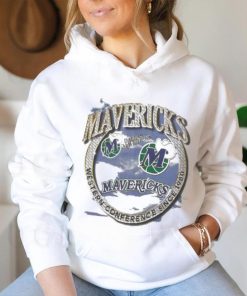 Original Mitchell & Ness Tan Dallas Mavericks Hardwood Classics Vintage Soul Crown Jewels Shirt