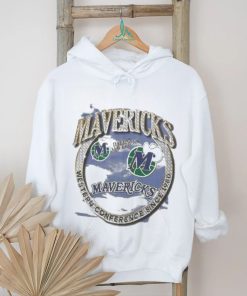 Original Mitchell & Ness Tan Dallas Mavericks Hardwood Classics Vintage Soul Crown Jewels Shirt