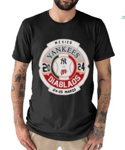 Original New York Yankees Vs Mexico Diablos 2024 Shirt