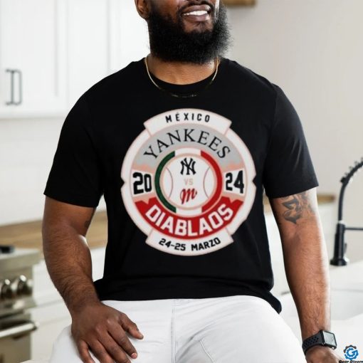 Original New York Yankees Vs Mexico Diablos 2024 Shirt