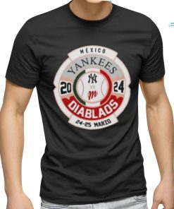 Original New York Yankees Vs Mexico Diablos 2024 Shirt