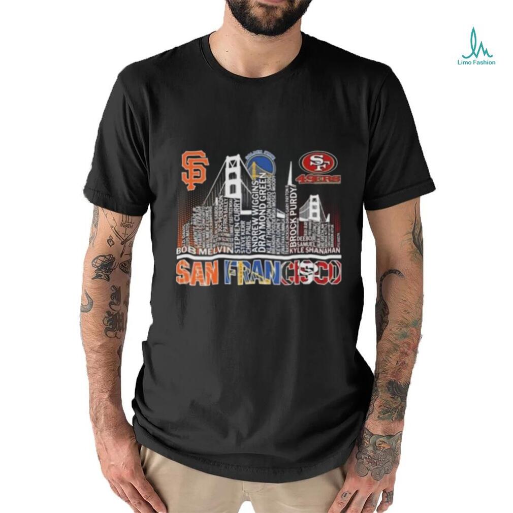 Original San Francisco Sport Teams Players City Skyline Shirt Original San Francisco Sport Teams Players City Skyline Shirt