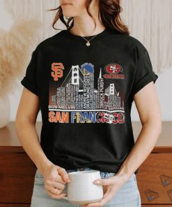Original San Francisco Sport Teams Players City Skyline Shirt