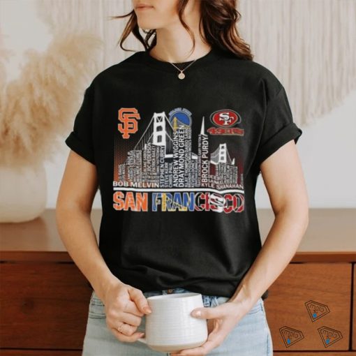 Original San Francisco Sport Teams Players City Skyline Shirt