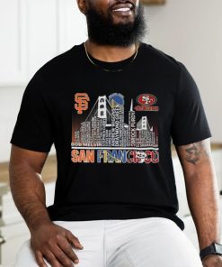 Original San Francisco Sport Teams Players City Skyline Shirt