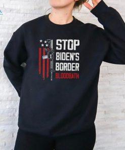 Original Stop Biden’s Border Bloodbath Shirt