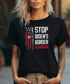 Original Stop Biden’s Border Bloodbath Shirt