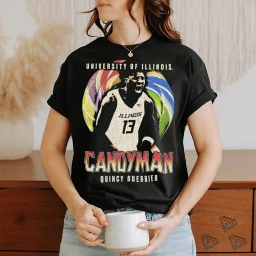 Original University of Illinois Candyman Quincy Guerrier Shirt