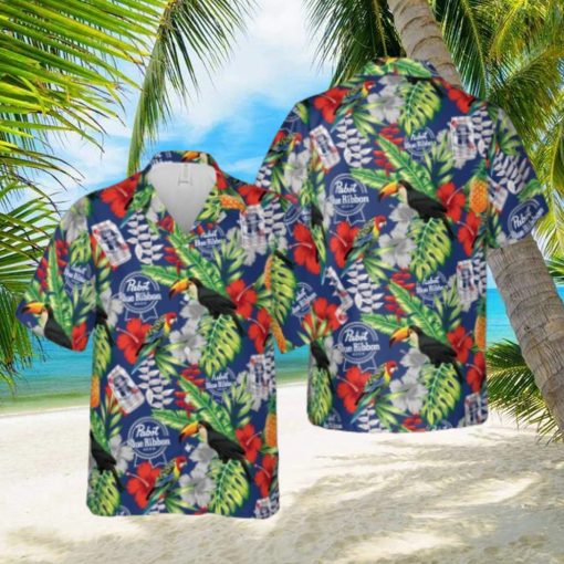 Pabst Blue Ribbon Hawaiian Shirt For Men Women