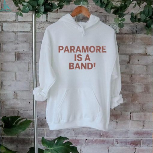 Paramore Is A Band Ladies Boyfriend Shirt